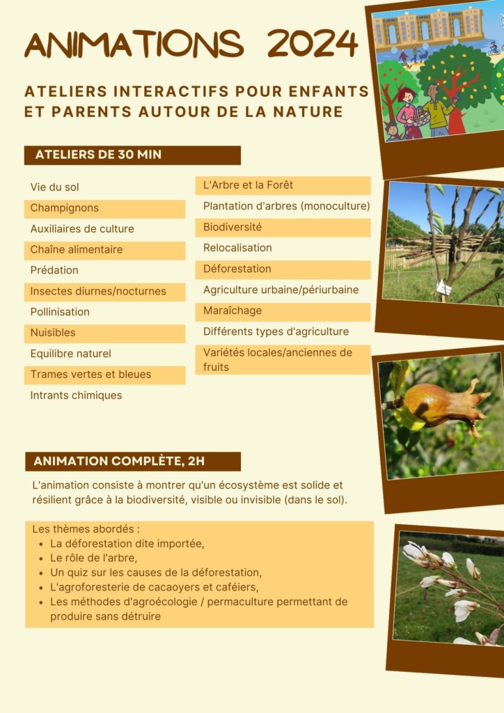 Programme des animations 2024 - page 1
